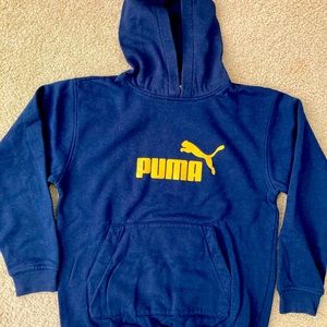 Boys puma hoodie sweatshirt
